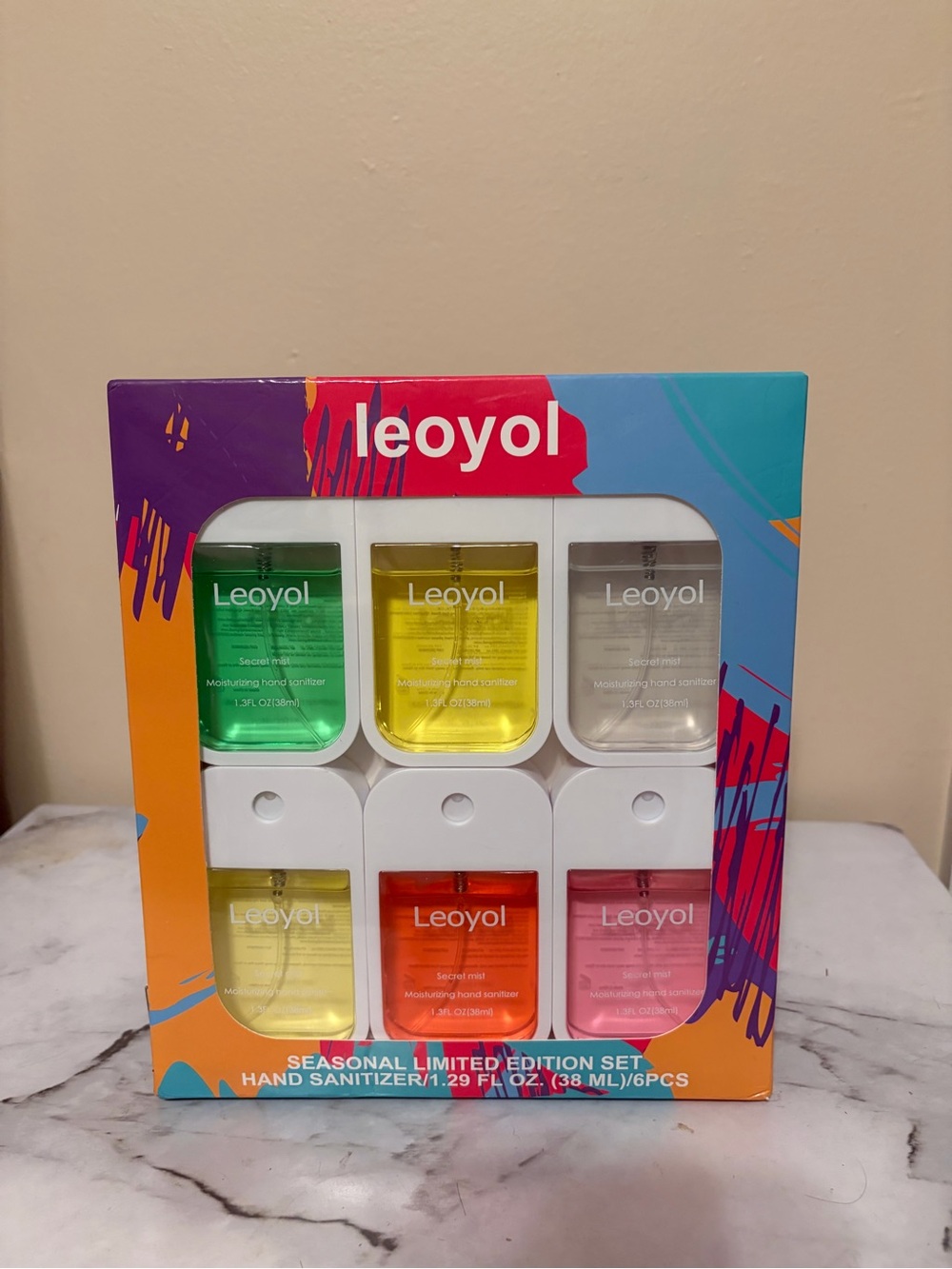 Seasonal Limited Edition Hand Sanitizer Set - Multicolor (6-Pack)